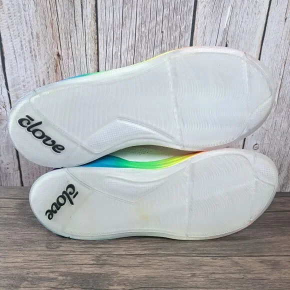 Clove Rainbow Soul Limited Edition Pride Nursing Shoes w/Accessories Women's 6.5 - Picture 8 of 12
